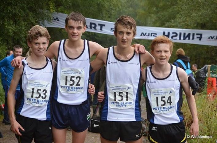 Scotland's Junior Home International Hill Running squad