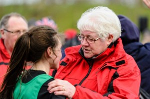 Joyce Hogg coaching Rhona Auckland