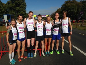 Scotland athletes in Dublin in August 2014