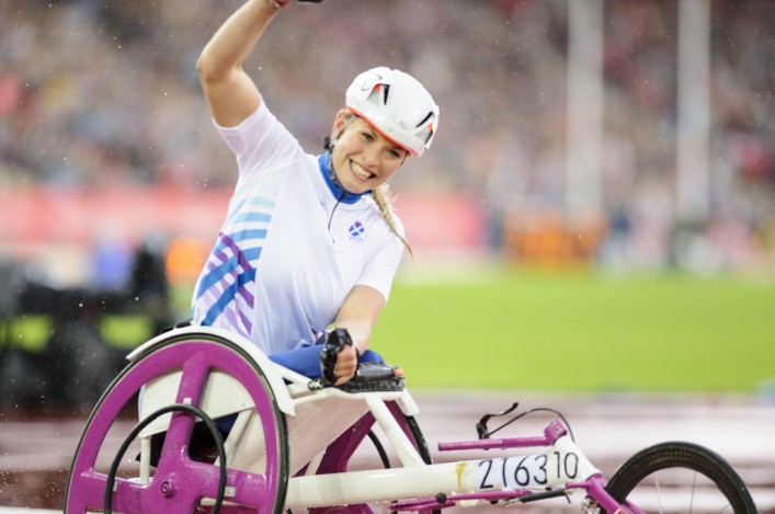 Sammi Kinghorn at Hampden