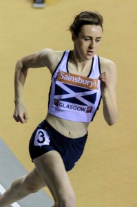 Laura Muir at Emirates