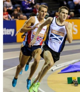 Chris O'Hare races for Scotland against Team GB