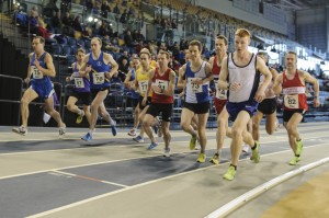 Masters 3000m earlier in January 