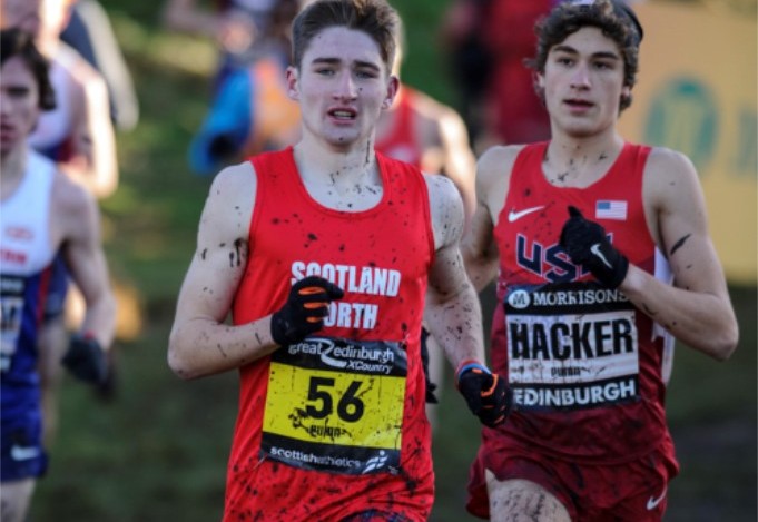 Connor Maclean at Edinburgh XC