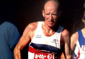 Head and shoulders shot of Don Ritchie in a running vest