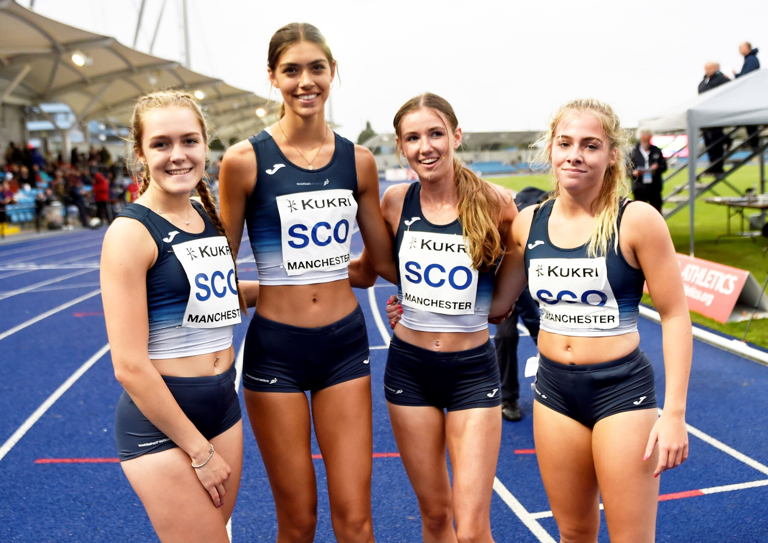 Scottish U20 Record alert! Women's 4x400m team star in Manchester -  Scottish Athletics