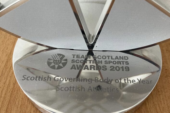 In fuga!  Siamo stati selezionati per l’organo direttivo dell’anno agli Scottish Sports Awards