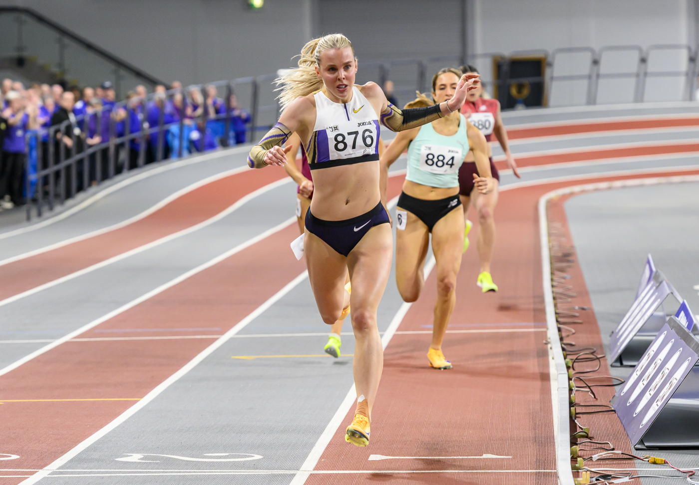 Keely and Georgia treat Glasgow fans with fast times and Scottish Records for Andrew and Matthew, too