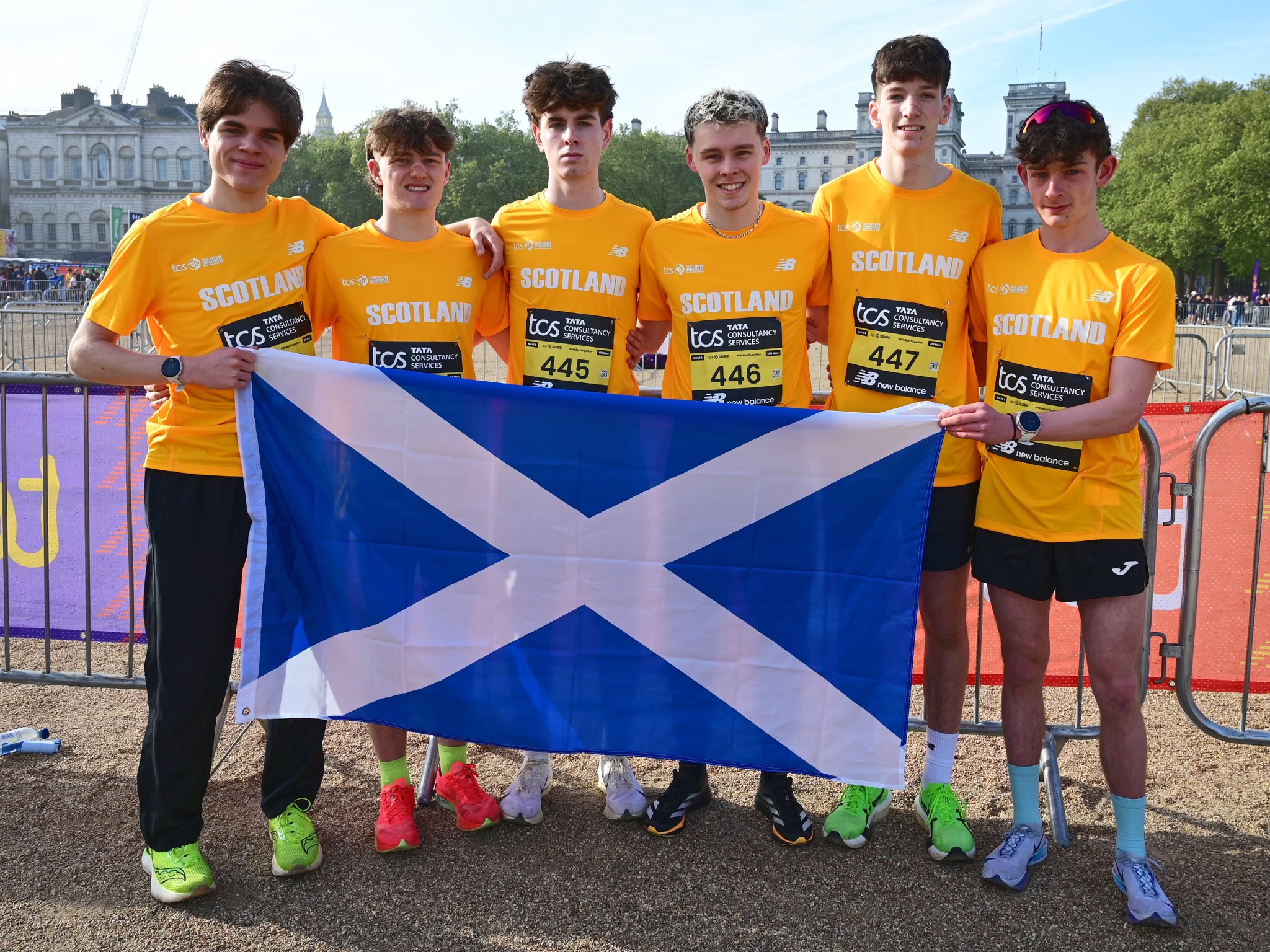 Young Scots savour Mini Marathon experience as Alistair, Niamh impress in London