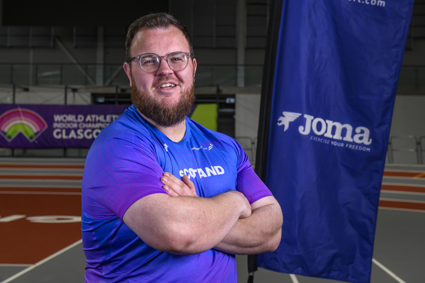 Welcome back: Chris on his Scotland vest joy and return to throwing